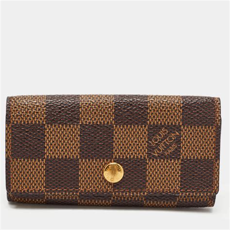 Key Pouch Damier Ebene Canvas 